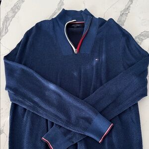 Tommy Hilfiger XXL Half Zip Sweater